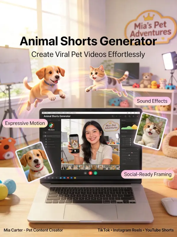 animal video for Social Media