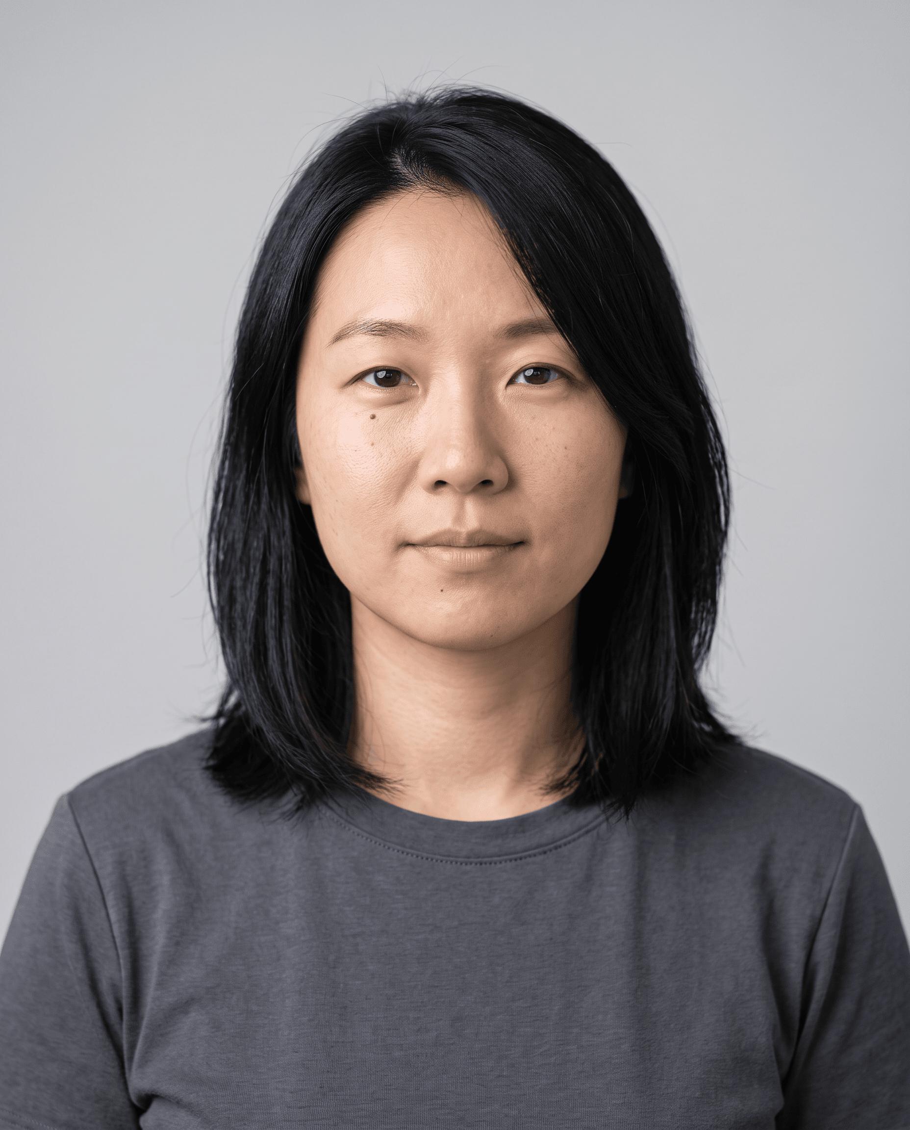 Fictional woman used as the identity reference for Nano Banana 2.1