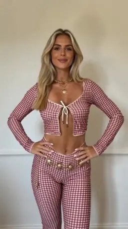 Pameran ai bikini model oleh WeShop AI