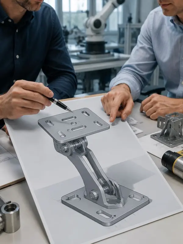 Axiswell Robotics Reviews a Sensor Bracket Concept