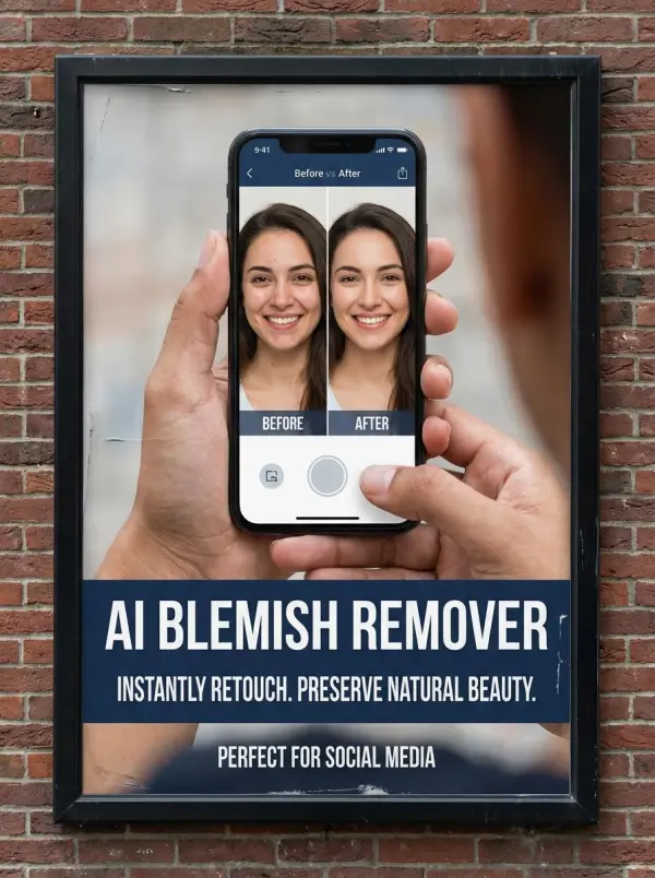 ai blemish remover by weshop ai
