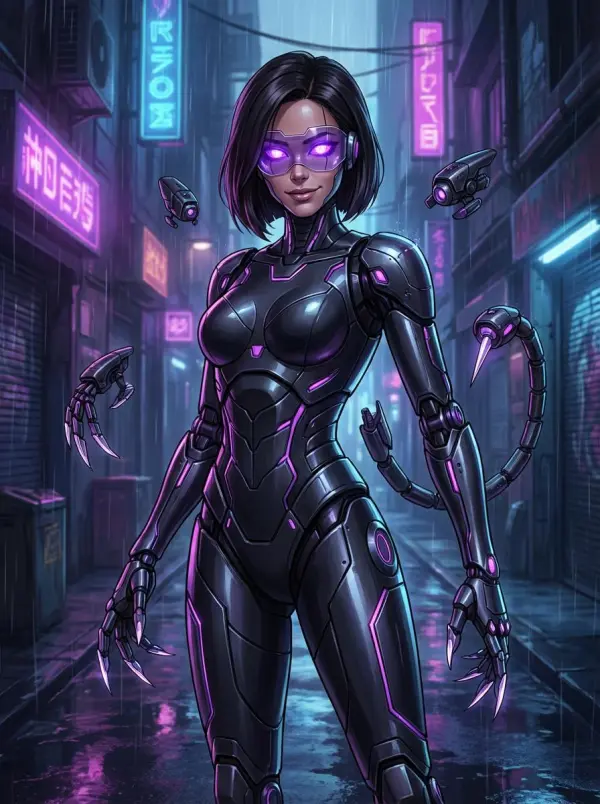 murder drone oc maker by weshop ai