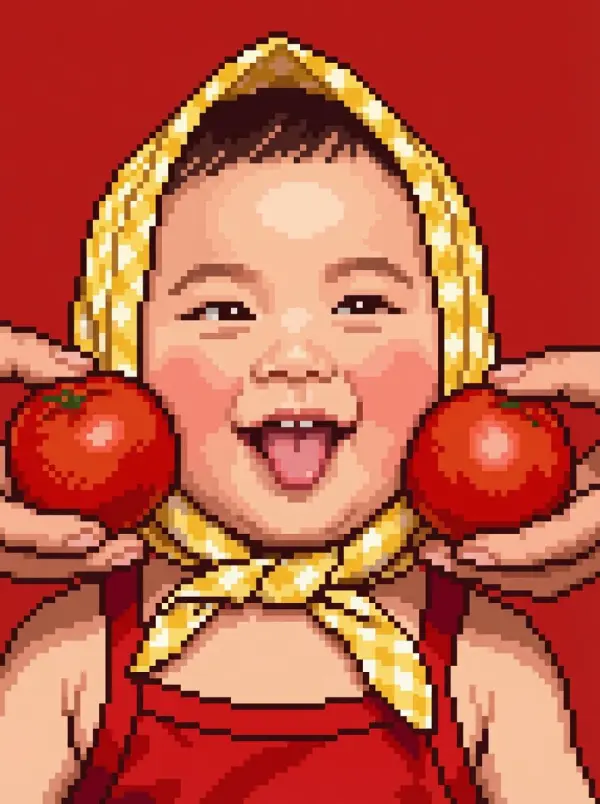 potret stardew valley oleh weshop ai