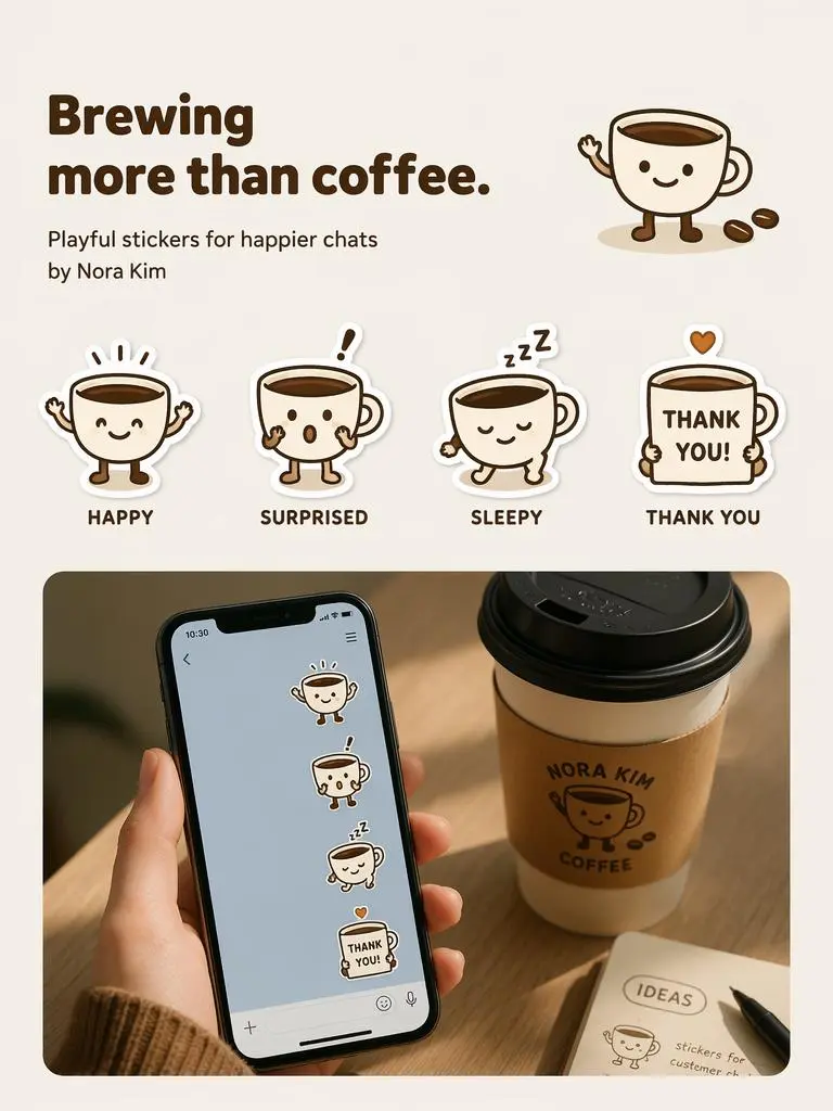 Brand Reaction Stickers