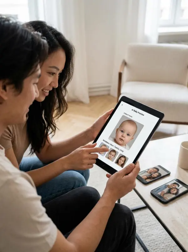Baby-Gesicht-Generator von WeShop AI