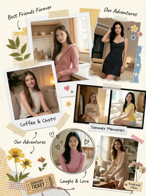 free ai photo collage maker by weshop ai