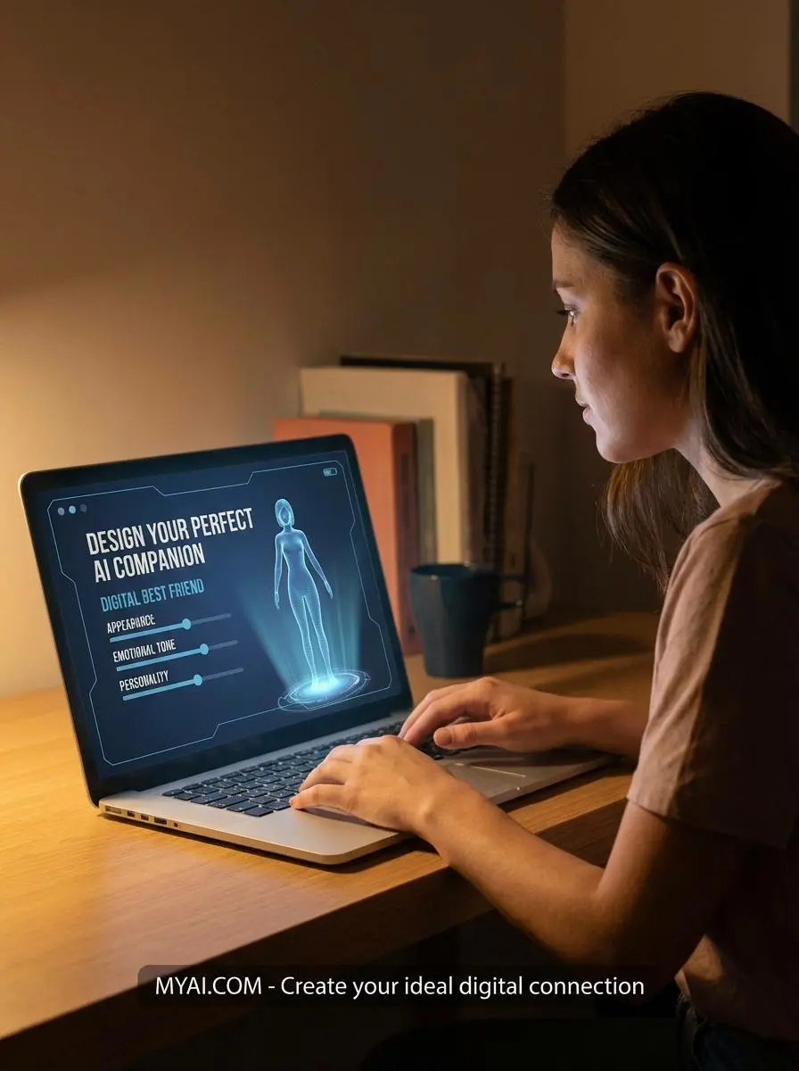 free ai girlfriend generator by weshop ai