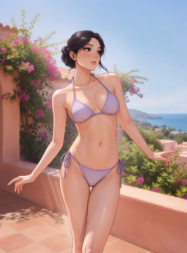 ai bikini model by weshop ai
