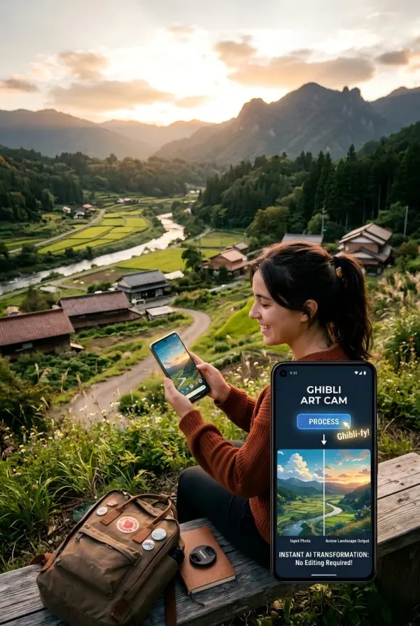 generador de imágenes estilo ghibli por weshop ai