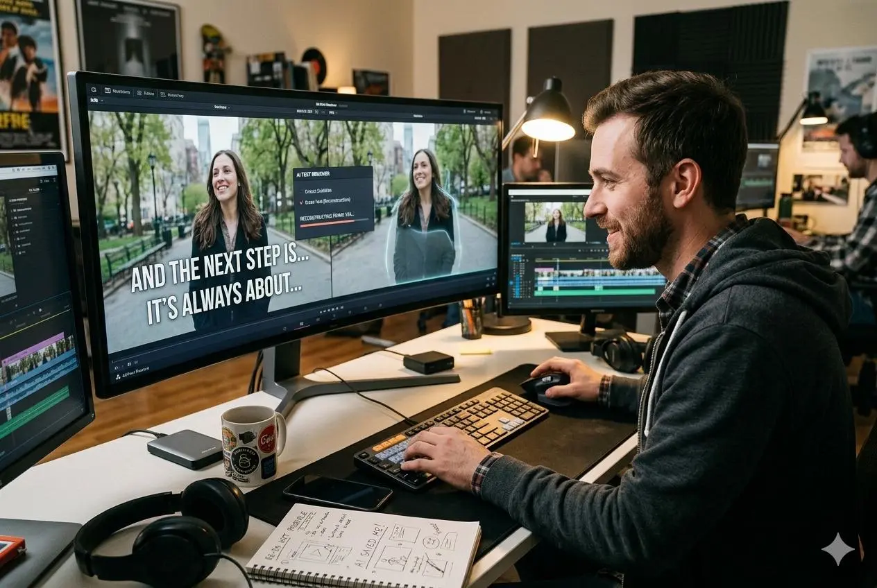 eliminador de texto de video con IA de WeShop AI