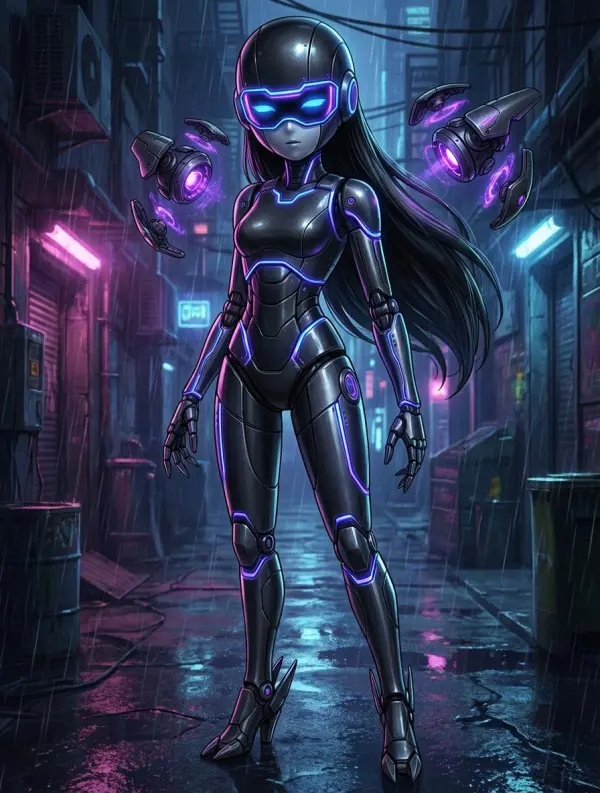 murder drone oc maker by weshop ai