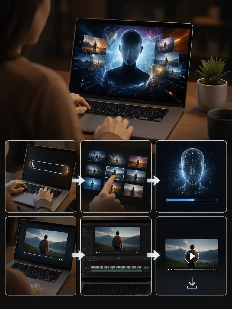 ai faceless video Online 