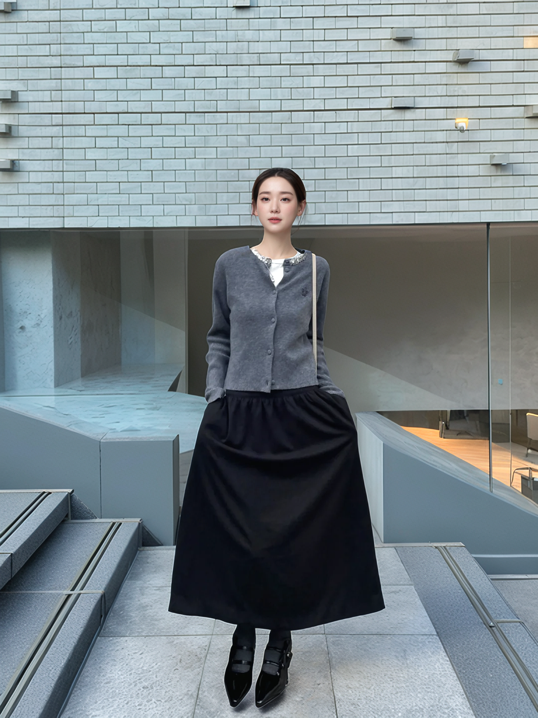 Location - In Front Of The Cafe