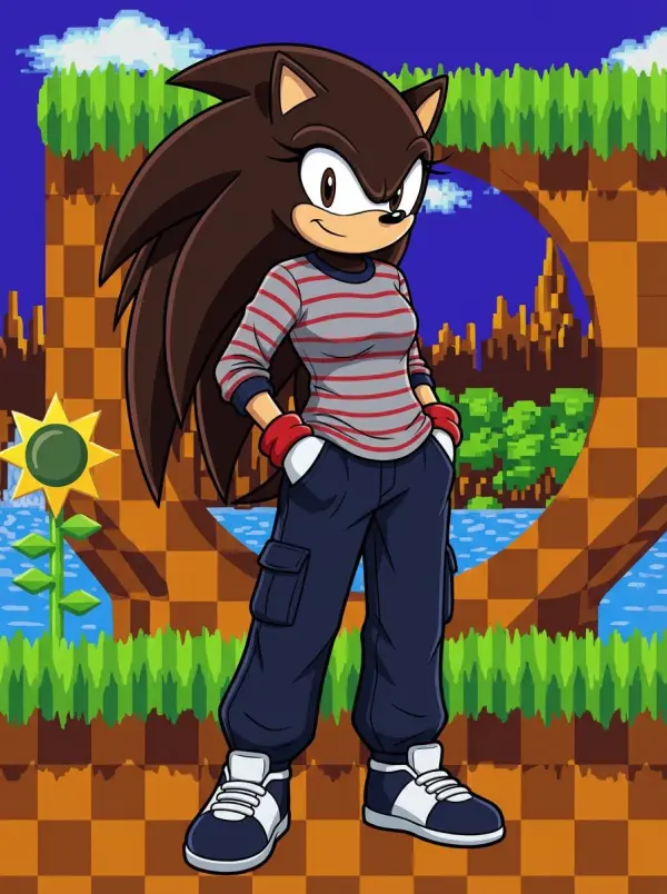 sonic oc by weshop ai