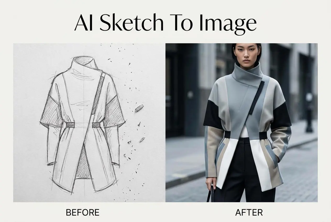 sketch to image by weshop ai