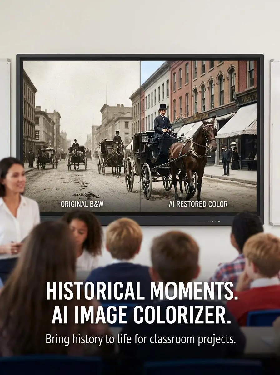 ai image colorizer by weshop ai