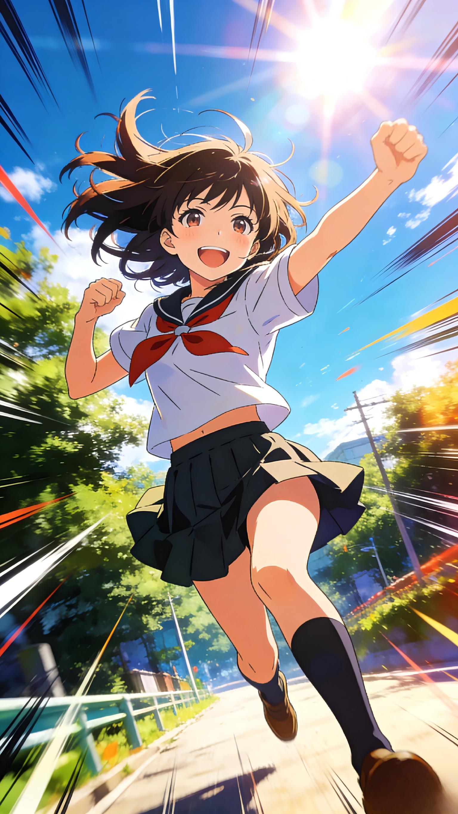 cute anime girl ai bikini by weshop ai