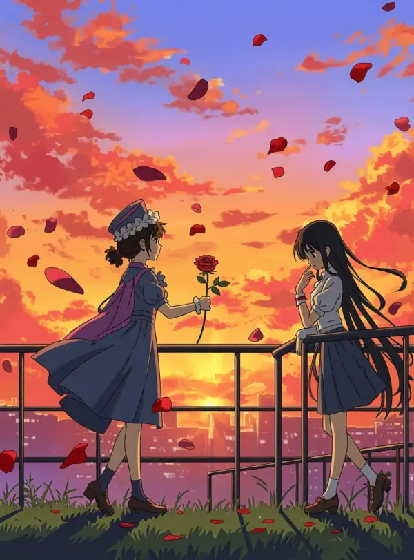 ghibli art create by weshop ai 
