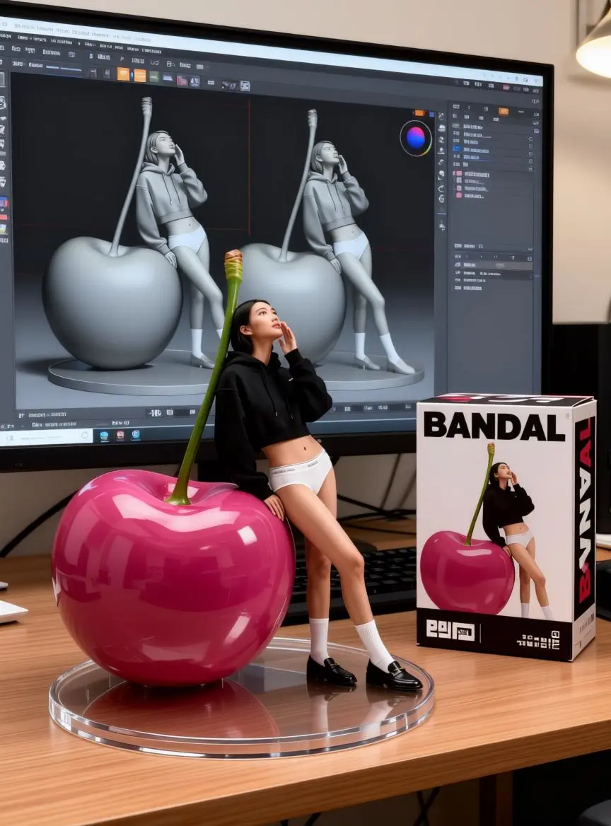 figura de acción IA por WeShop AI