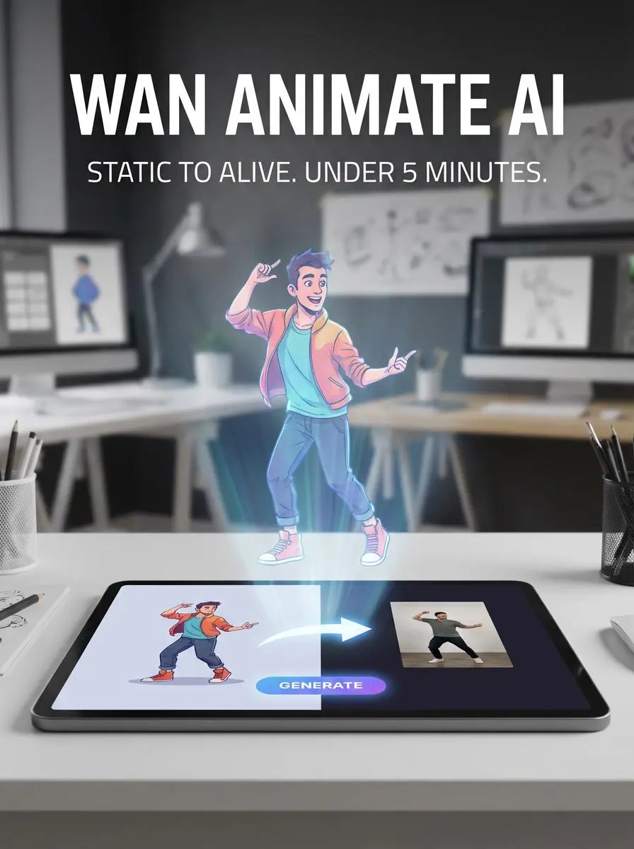 wan video animate by weshop ai 