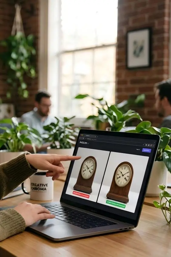 how to fix pixelated photos by weshop ai