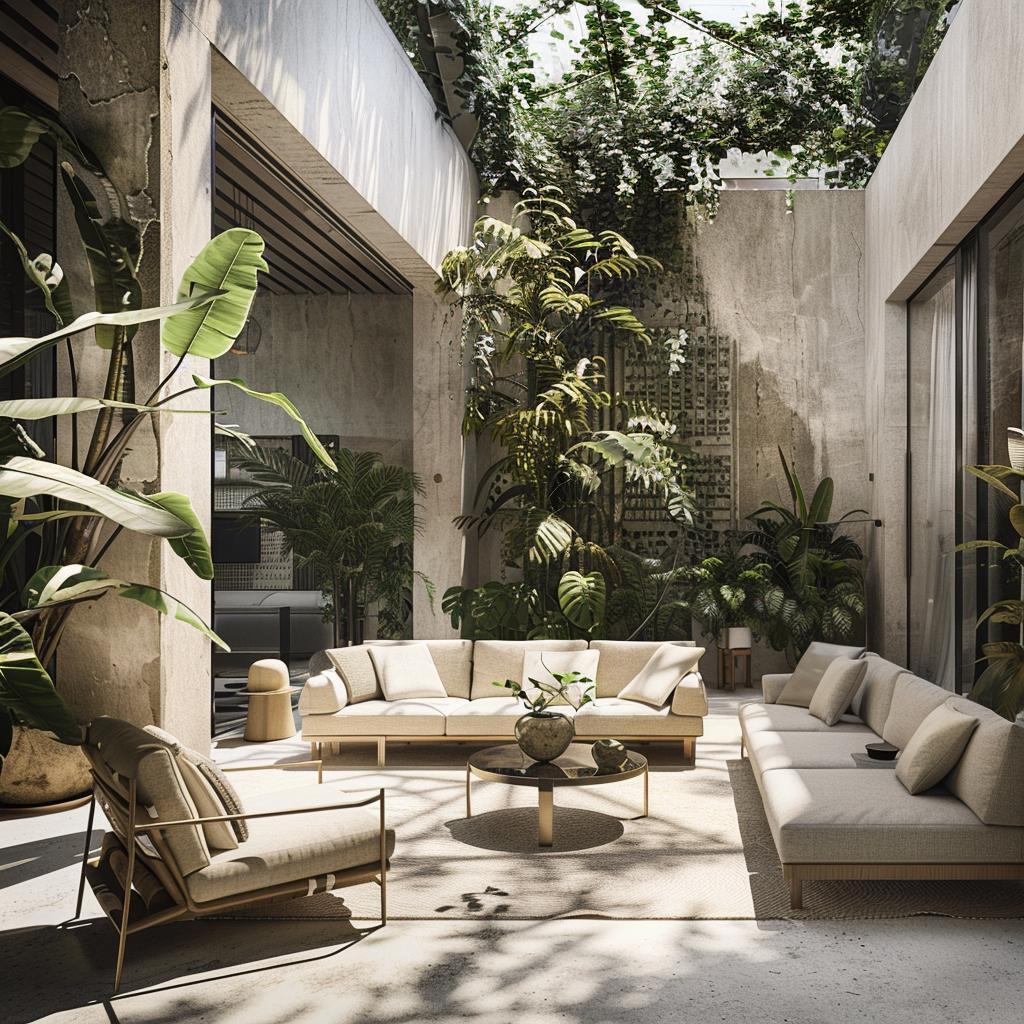 Location - Modern Courtyard