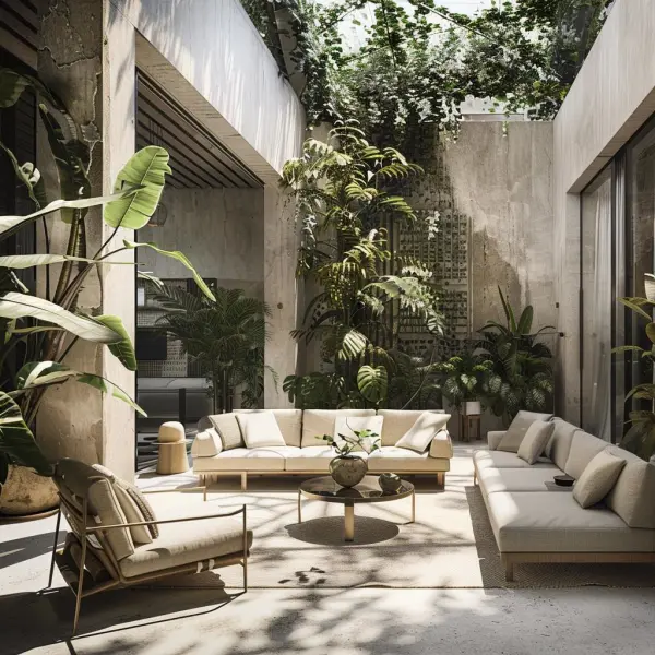 Location - Modern Courtyard