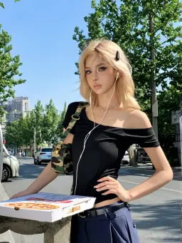 ai bikini model by weshop ai