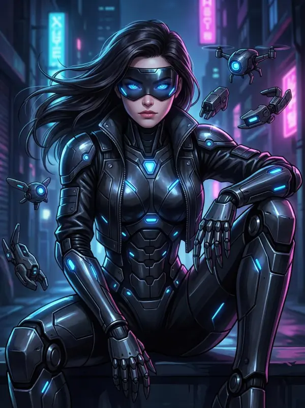 murder drone oc maker by weshop ai