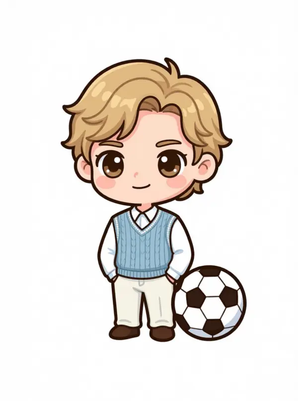 free football chibbi maker by weshop ai