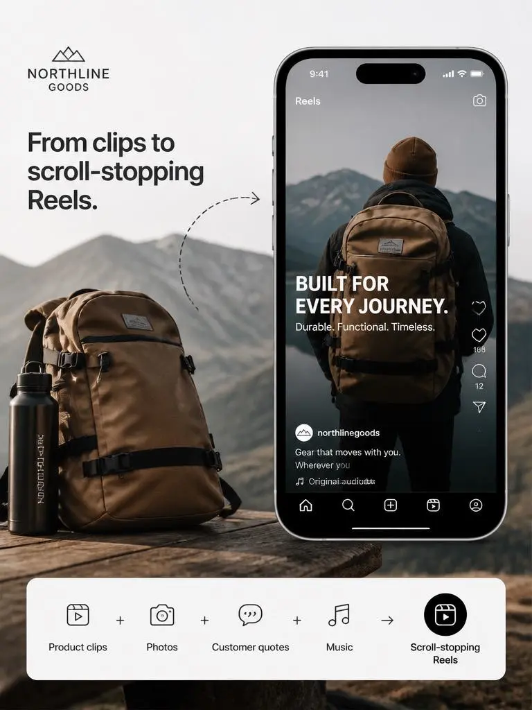 ecommerce brand video by weshop