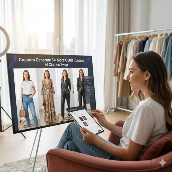 смена одежды ai от WeShop AI