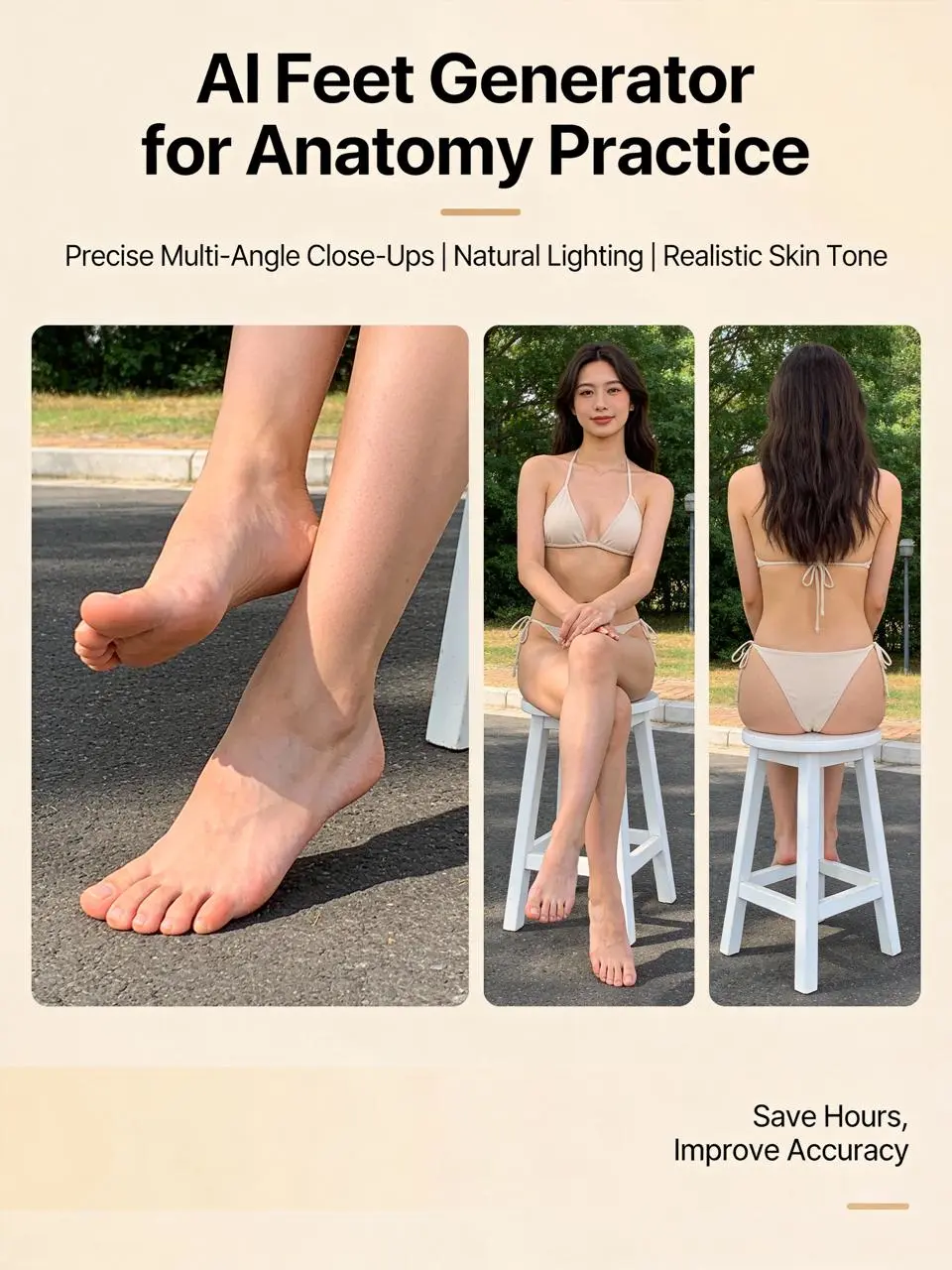 ai feet generator by weshop ai