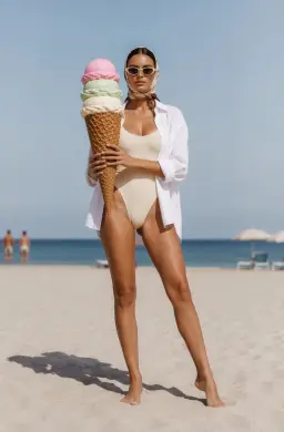 ai bikini model by weshop ai