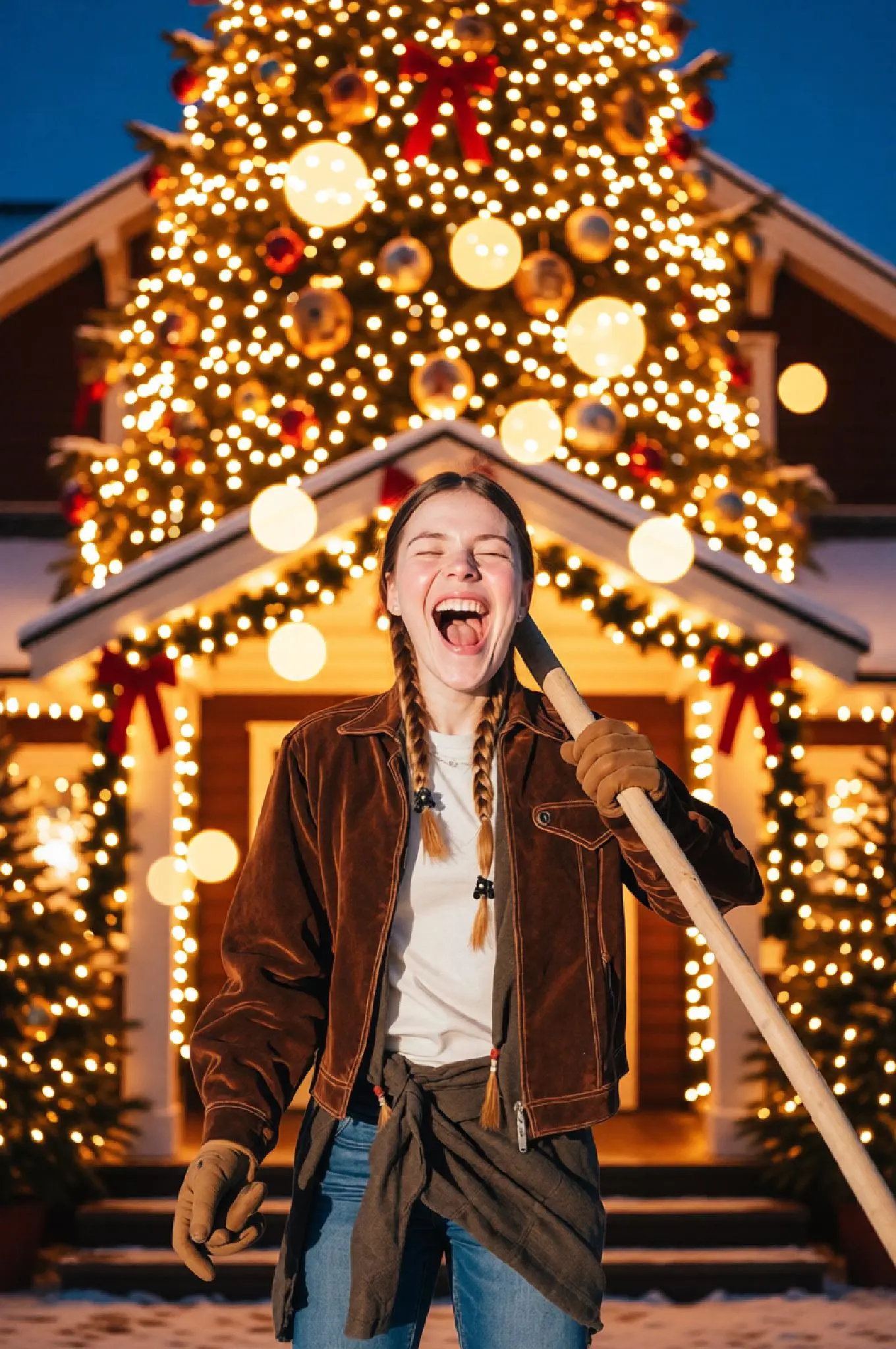 swap model & background by weshop ai