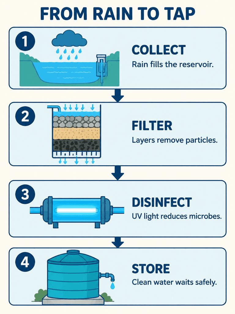 GPT Image 2 rain-to-tap infographic result