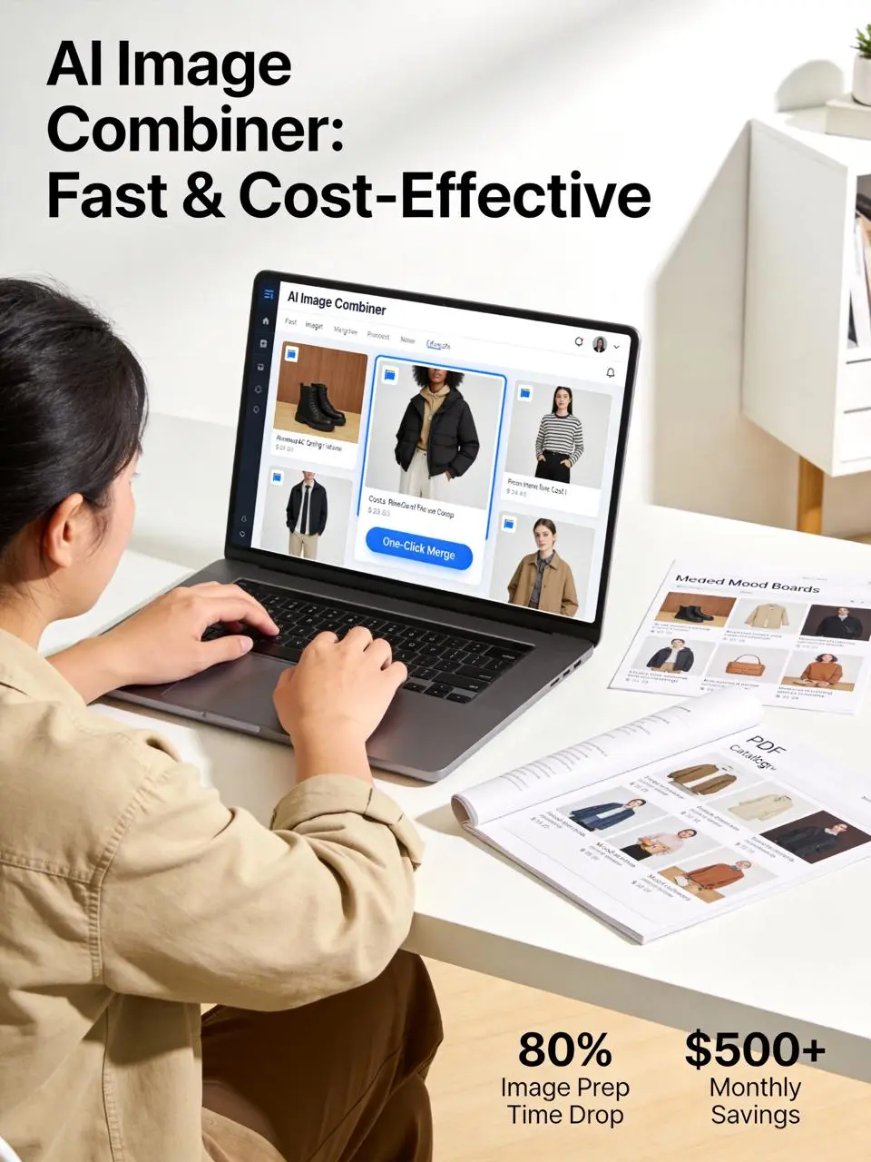 combinador de imagem ai por weshop ai