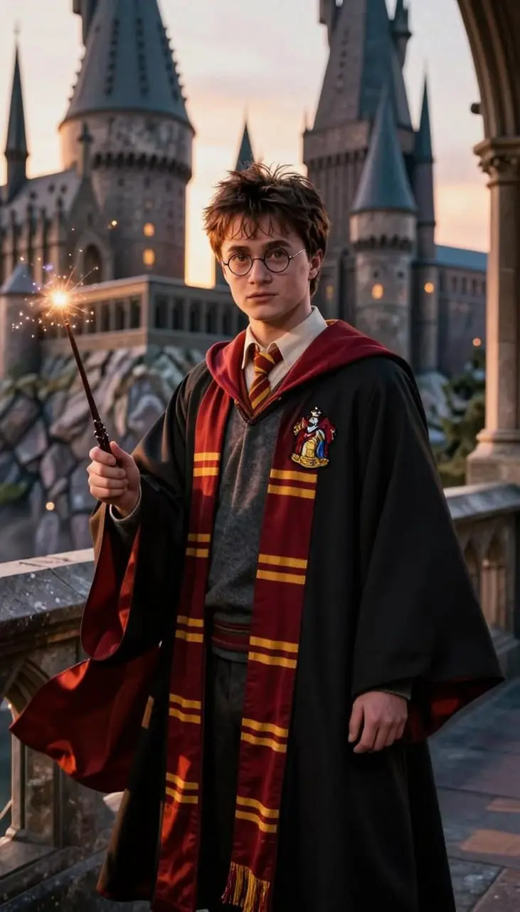 Harry Potter on the red carpet