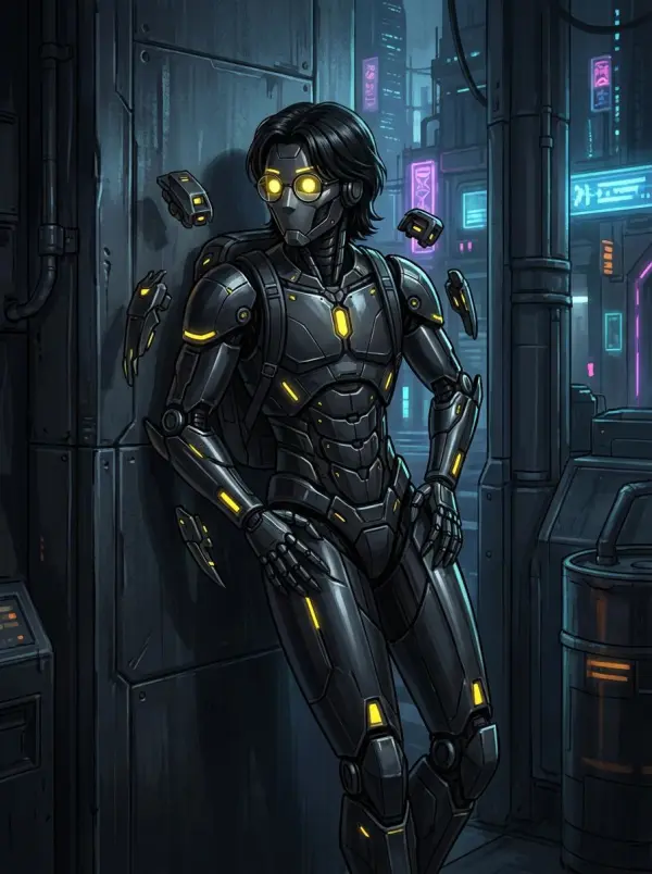 murder drone oc maker by weshop ai