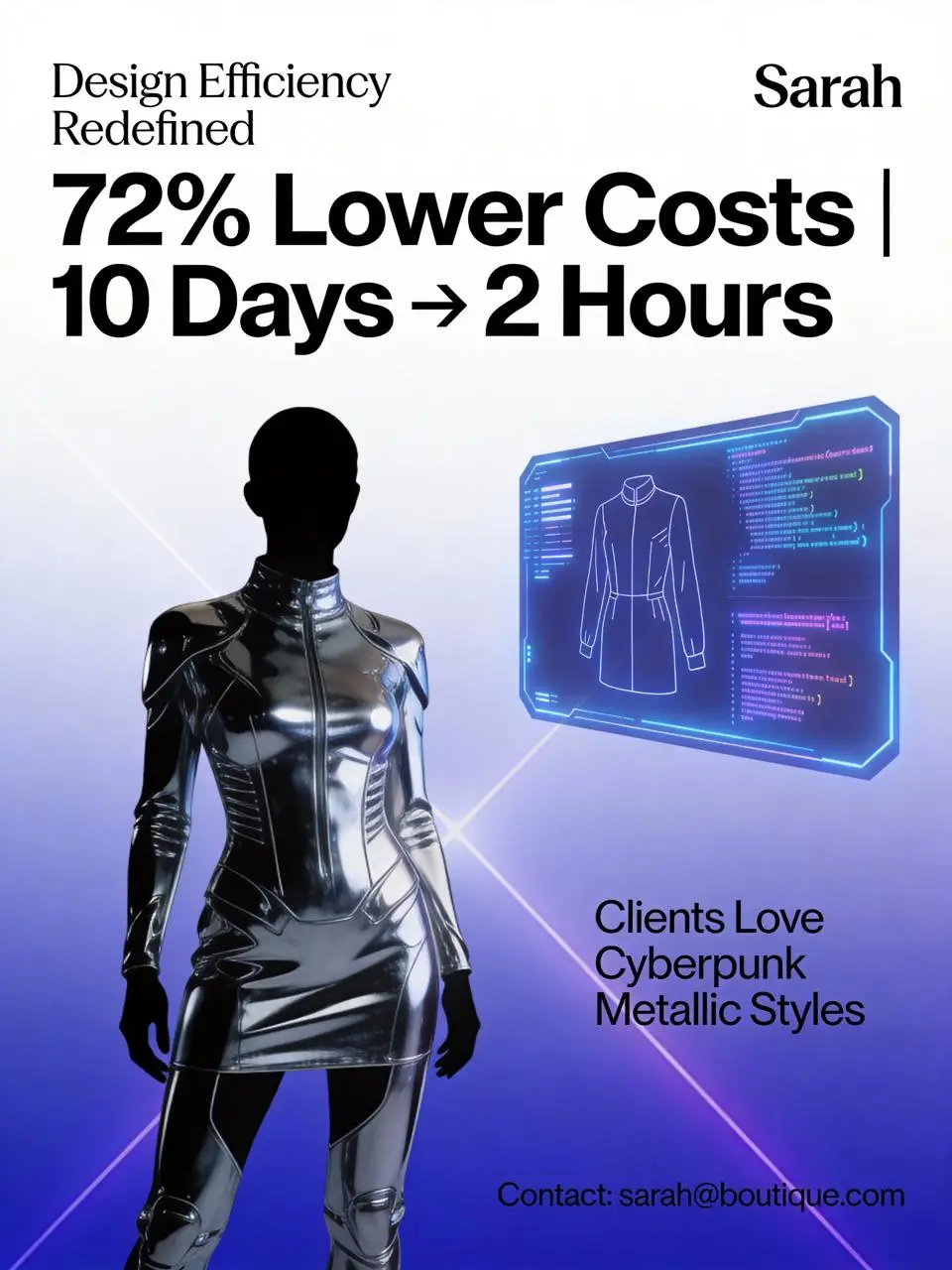 elegância futurista por weshop ai
