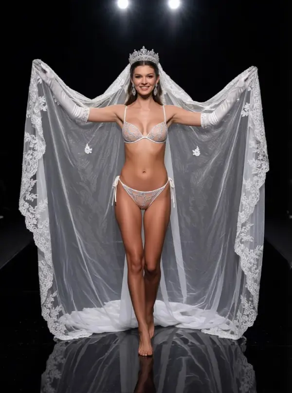 string bikini beauty contest by weshop ai