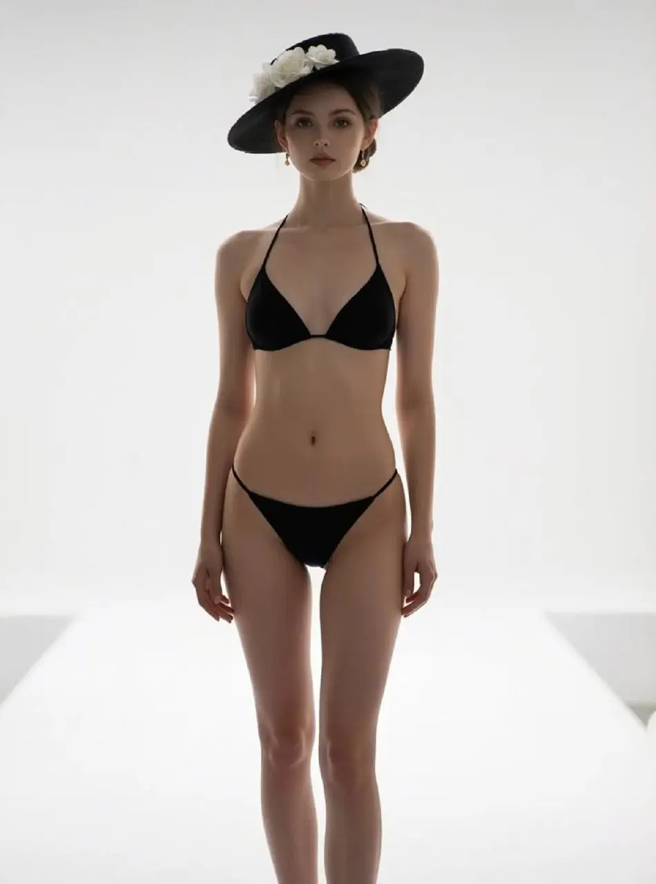 string bikini beauty contest by weshop ai