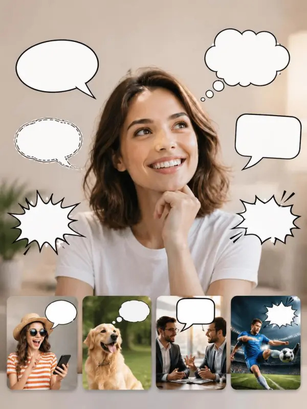 Multiple Dialogue Bubble Styles