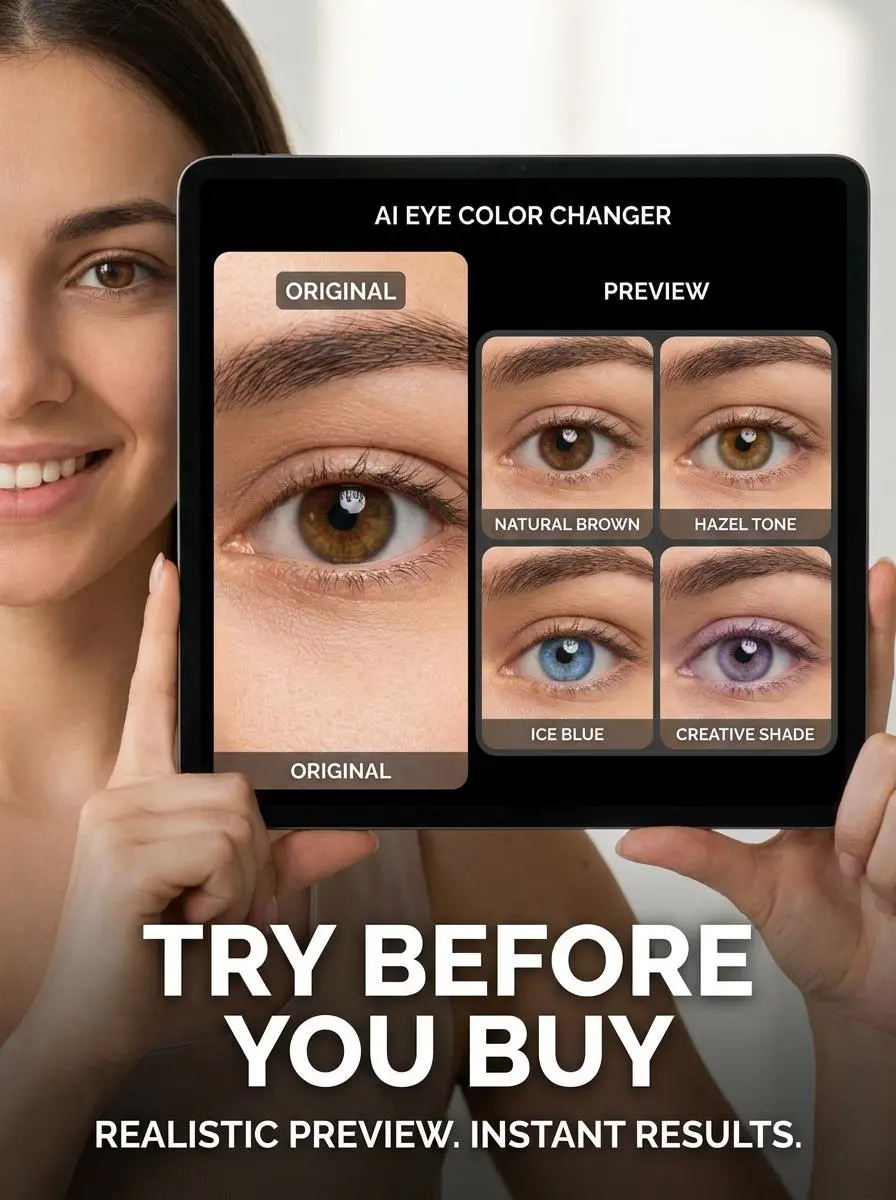 ai eye color changer by weshop ai