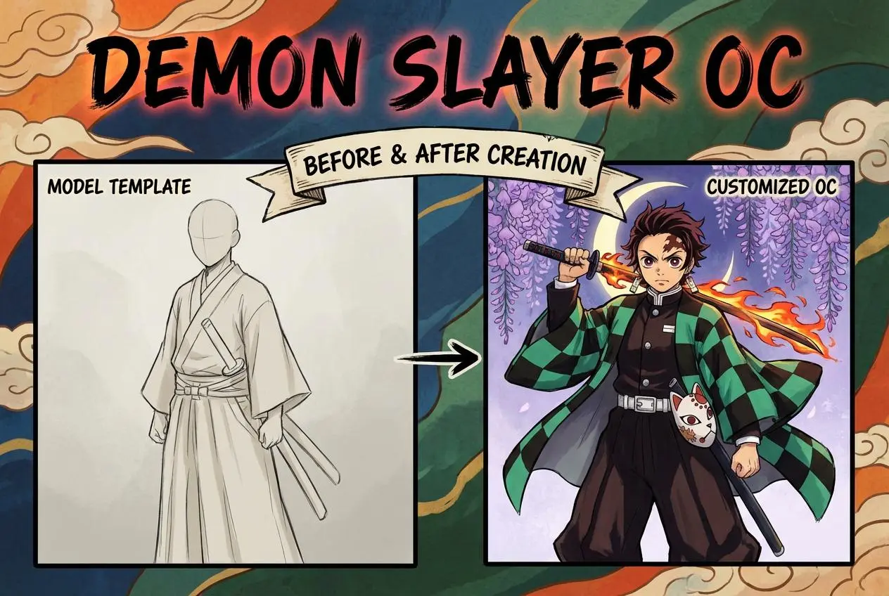 demon slayer oc by weshop ai