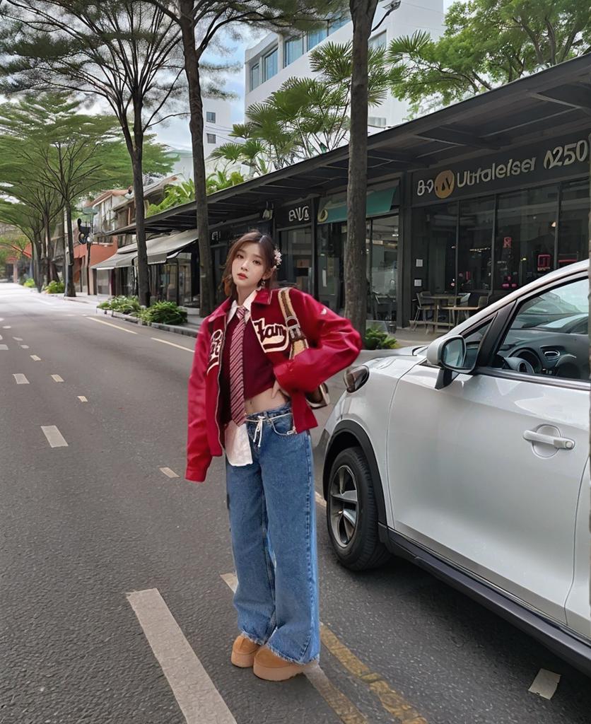 Image requiring object removal before AI processing by WeShop AI