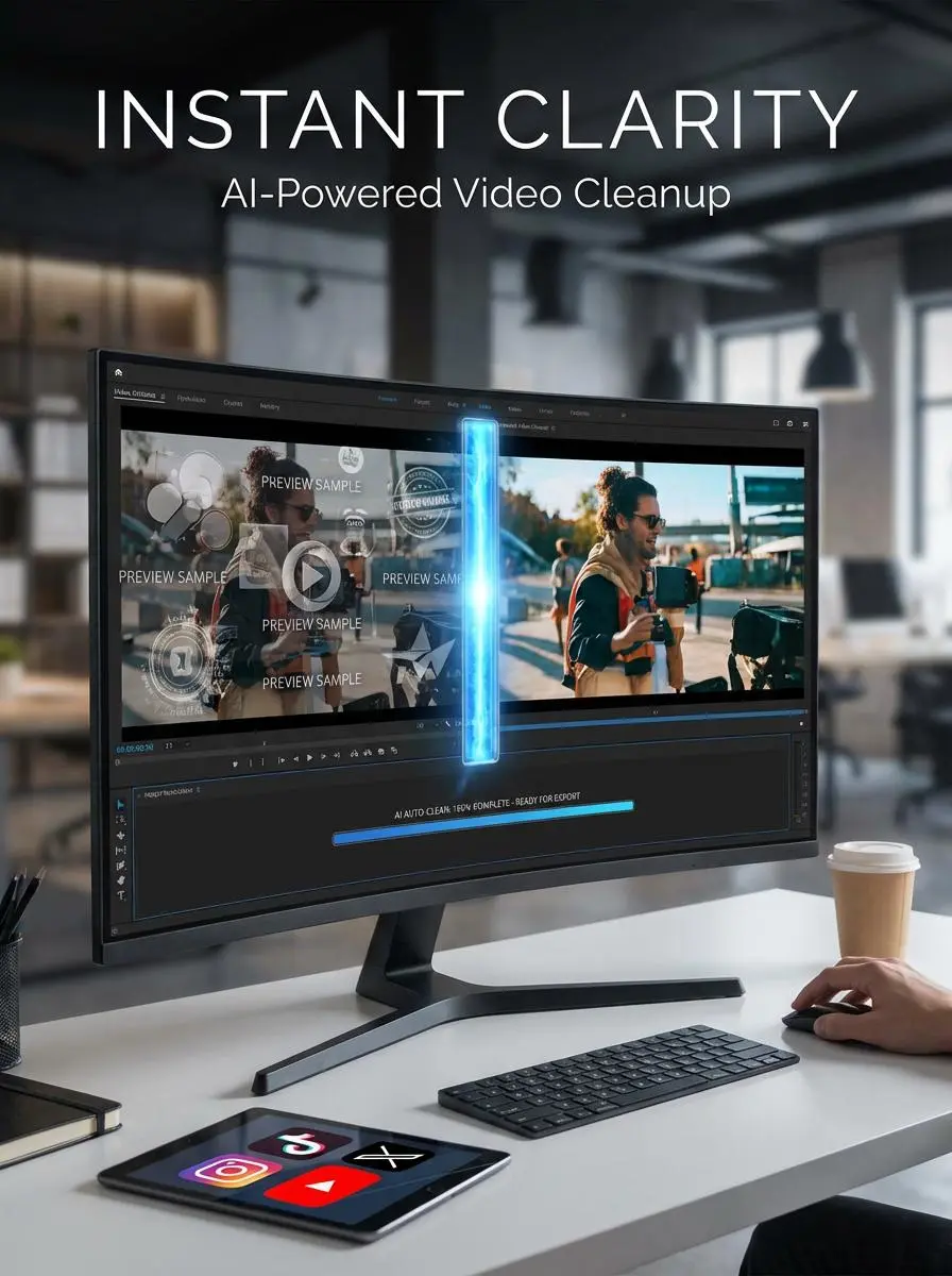 video watermark remover by weshop ai