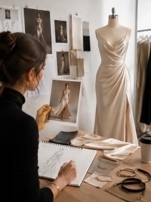 fashion look concept selection