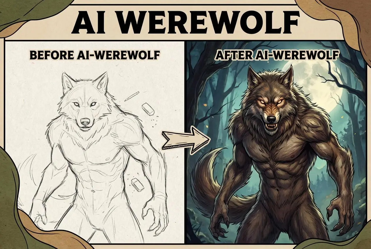 ai werewolf by weshop ai