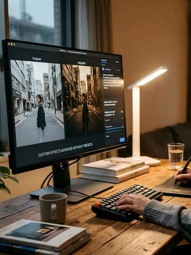 ai image editor no filter by weshop ai